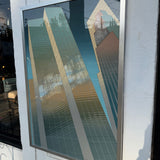 "Enfilade" by Don Munz Embossed Serigraph - 28.5" x 41.5"