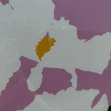 "Matilija Lilac" Original Framed Art Print by Nicholas Naughton - 19" x 24"