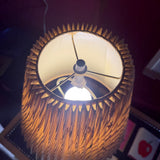 1970's Hand-painted Vintage Ceramic Lamp