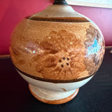 1970's Hand-painted Vintage Ceramic Lamp Lamps Candid Home