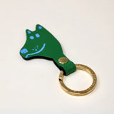 Dog Keychain by Ark Colour Design Keychains ark colour Green