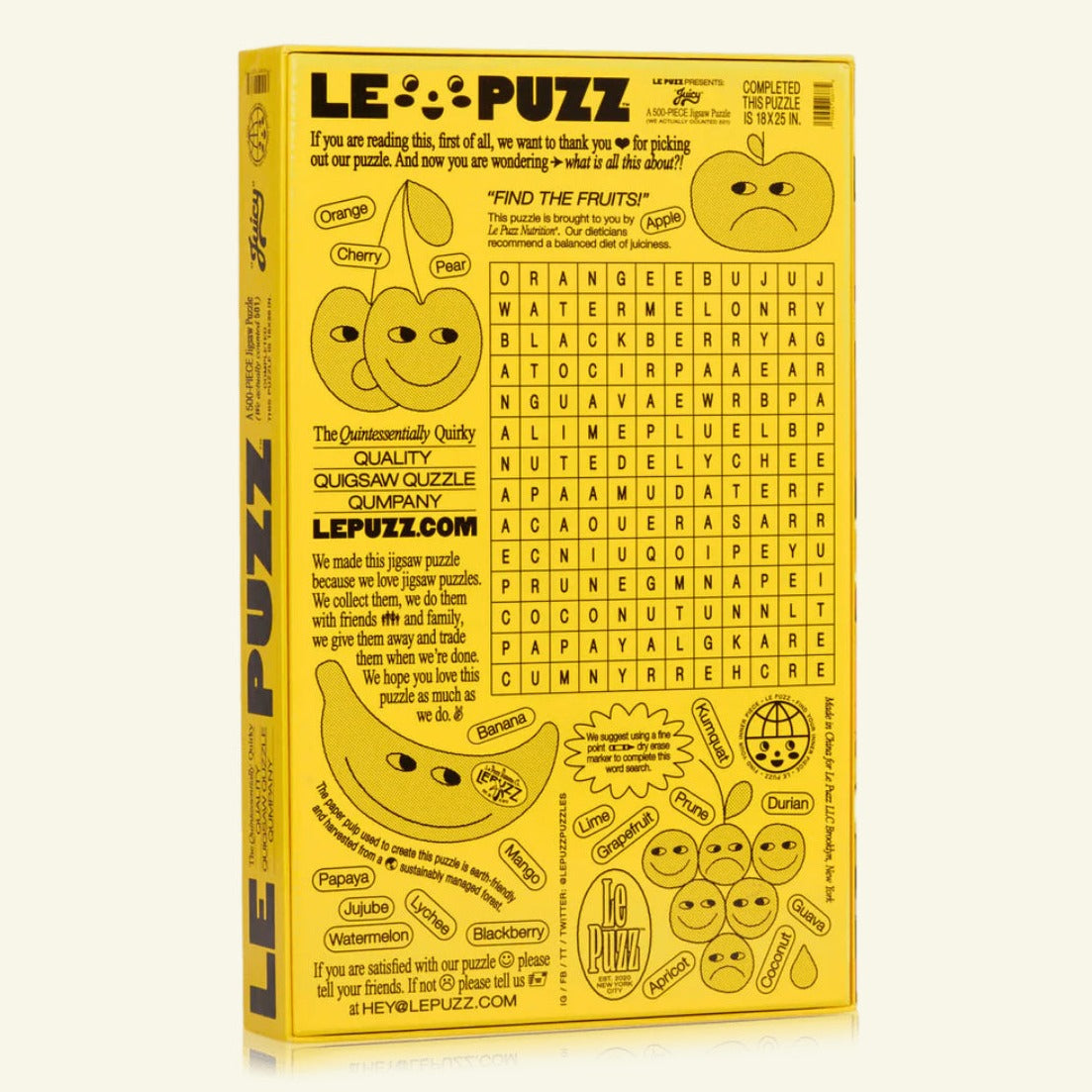 Le Puzz 500 Piece Puzzles Jigsaw Puzzles le puzz   