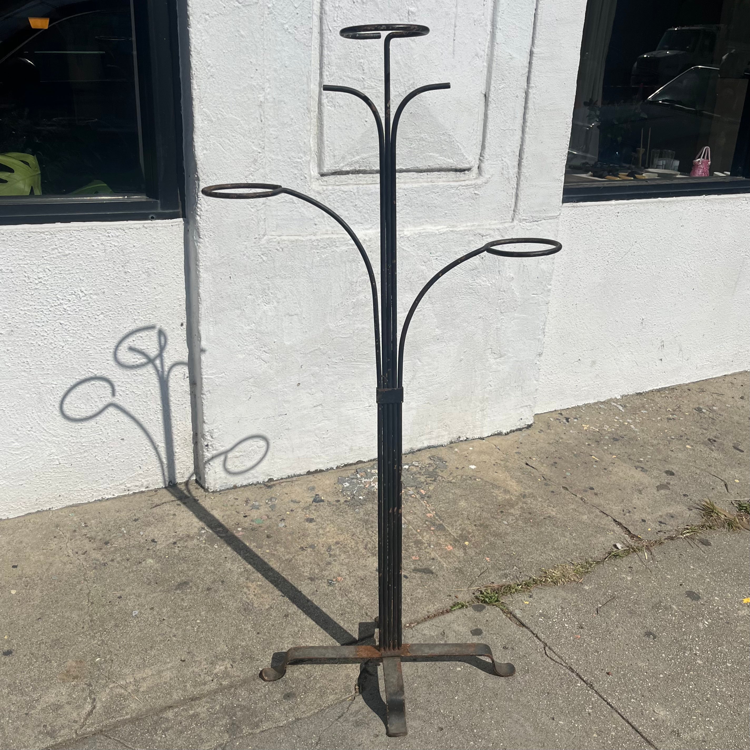 Vintage Iron Plant Stand plant stand CANDID HOME   