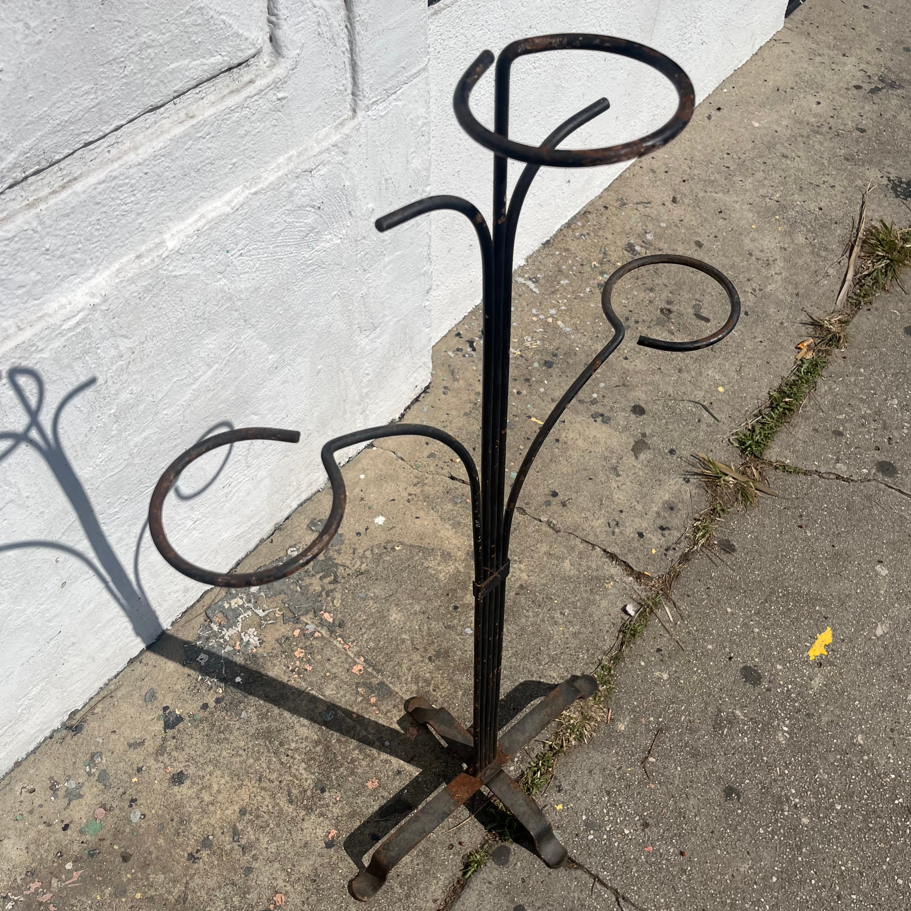 Vintage Iron Plant Stand plant stand CANDID HOME   