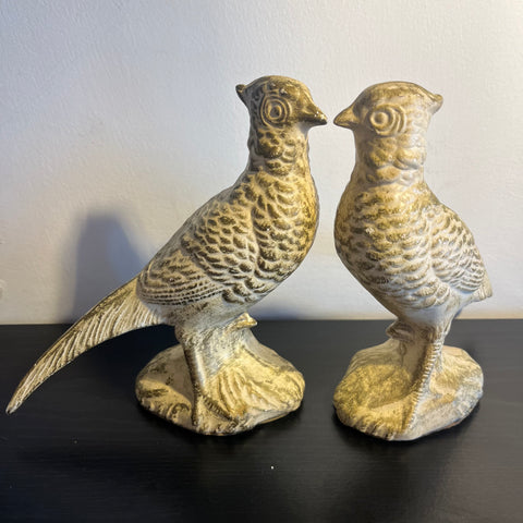 Vintage Ceramic Bird Statue - 2 Available styling object CANDID HOME   