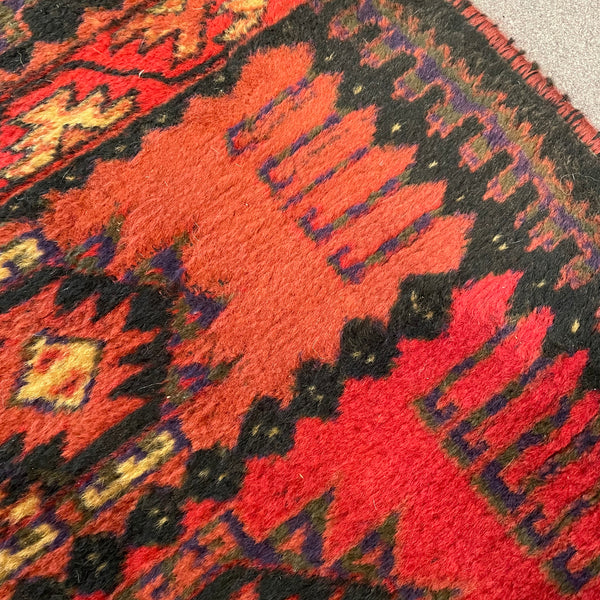 Vintage Southwestern Wool Runner - 26" x 92" Rugs CANDID HOME