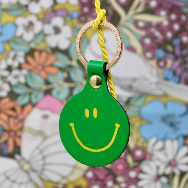 Happy Face Keychain by Ark Colour Design  ark colour Green  