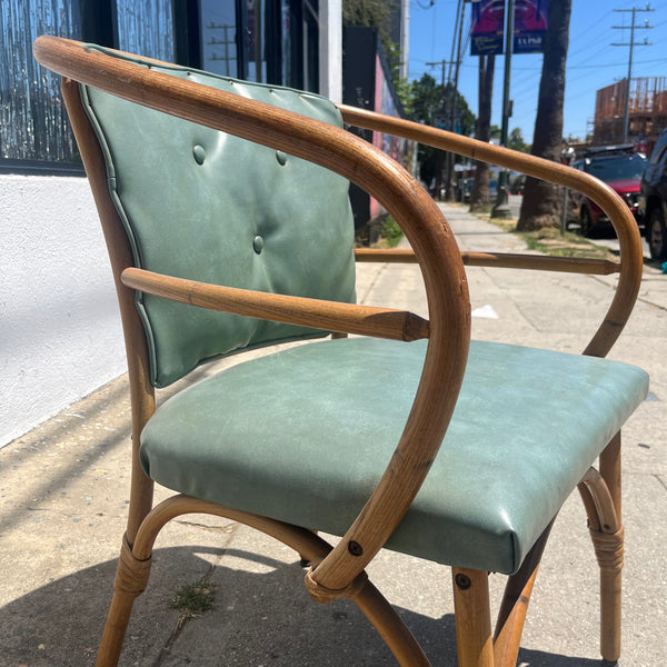 1950's Heywood Wakefield Bamboo Armchair Chairs CANDID HOME   