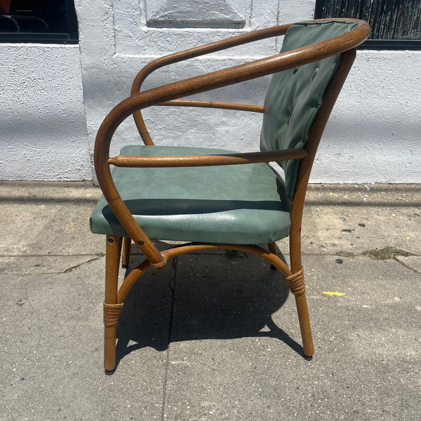 1950's Heywood Wakefield Bamboo Armchair Chairs CANDID HOME   