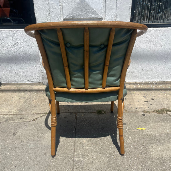 1950's Heywood Wakefield Bamboo Armchair Chairs CANDID HOME   