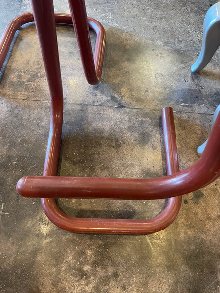 1970's Paper Clip Bar Stools by Kinetics - Set of 2 stools CANDID HOME