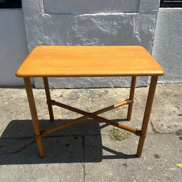 Vintage Heywood Wakefield Bamboo Side Table Side Table CANDID HOME   