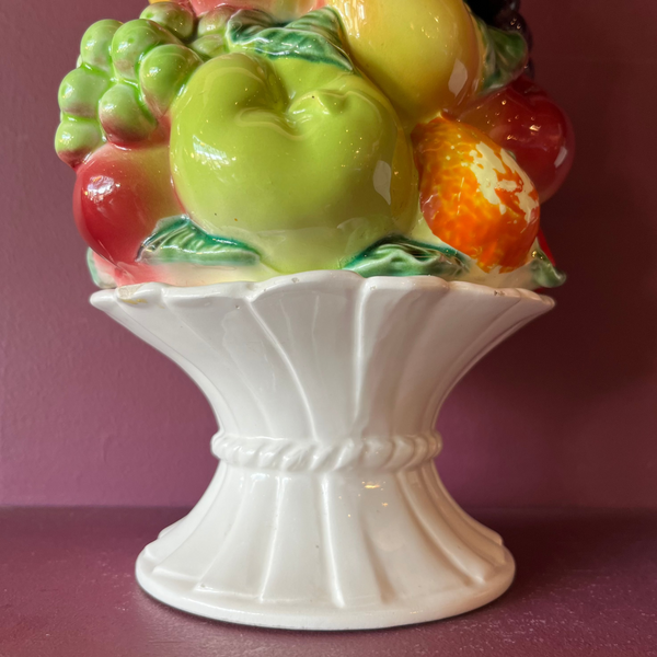 Vintage Ceramic Fruit Topiary styling object CANDID HOME   