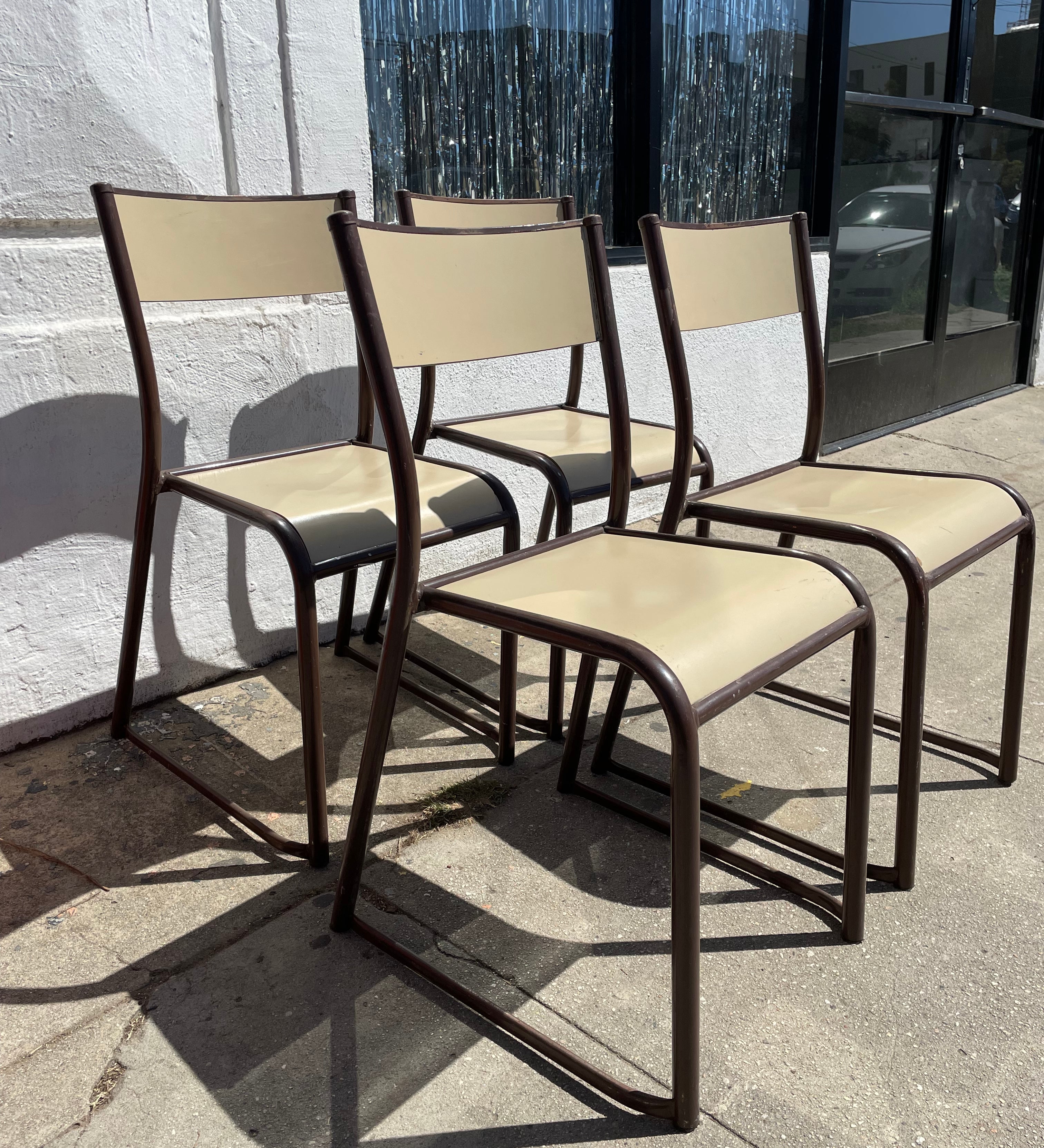 1970's French School Chairs - 1 Available Chairs CANDID HOME