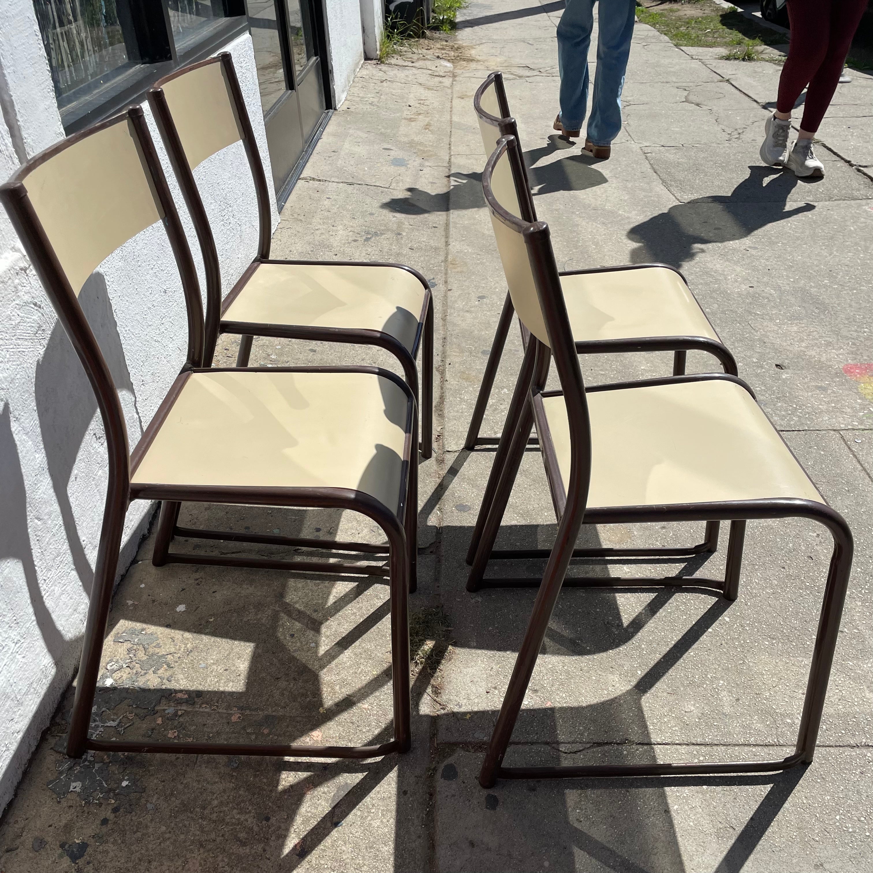 1970's French School Chairs - 1 Available Chairs CANDID HOME