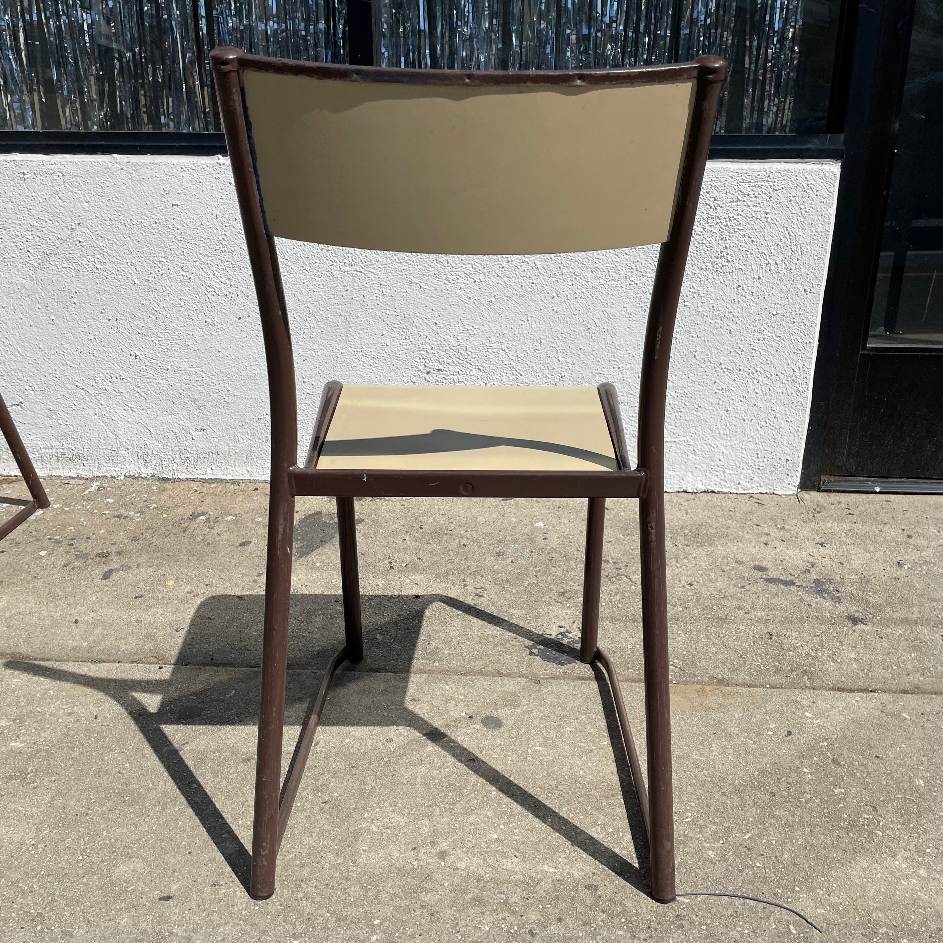 1970's French School Chairs - 1 Available Chairs CANDID HOME