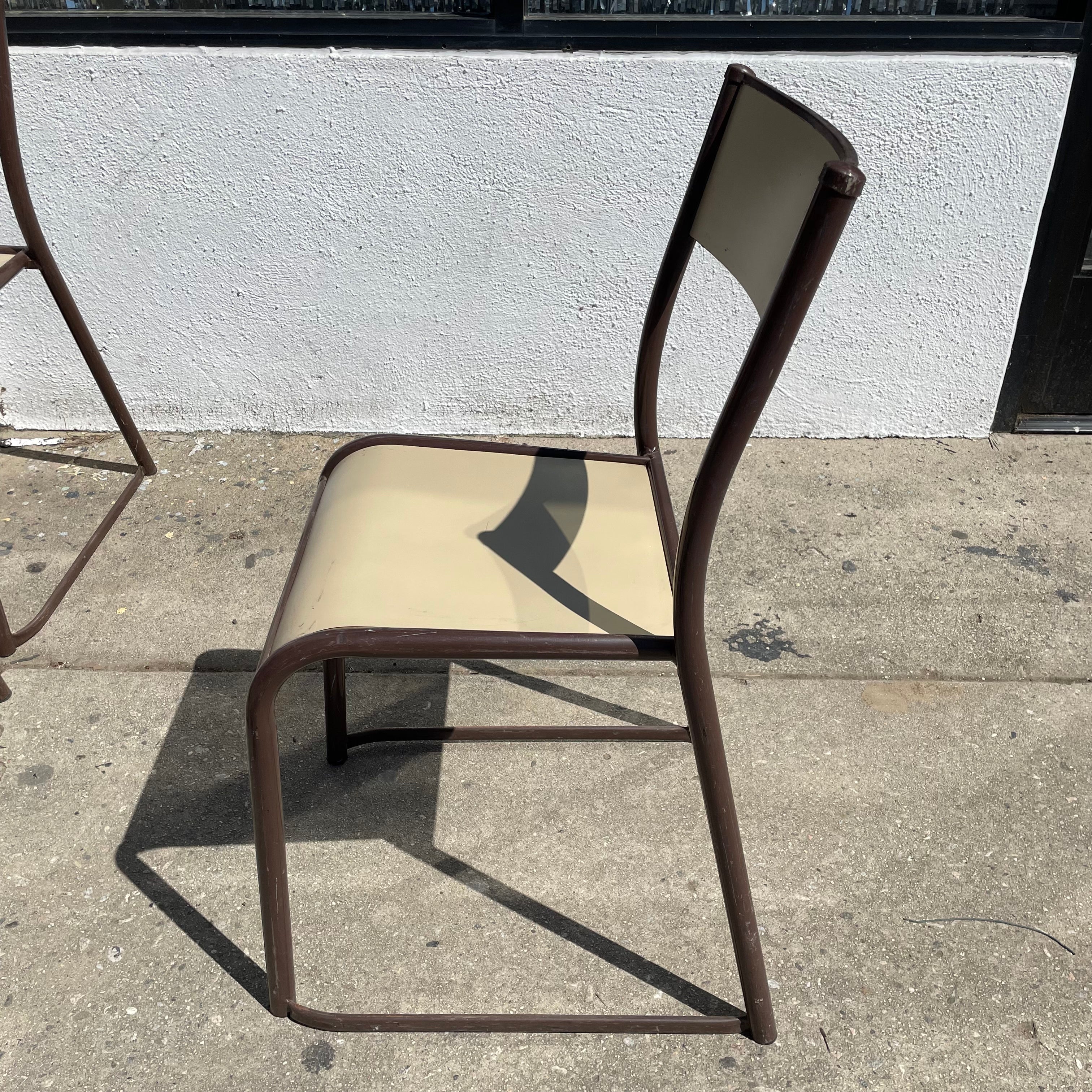 1970's French School Chairs - 1 Available Chairs CANDID HOME