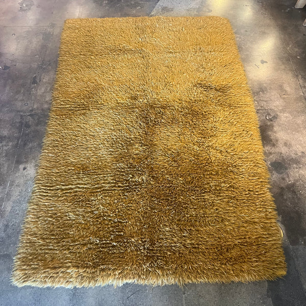 4'4" x 6’9” Vintage Shag Rug Rugs CANDID HOME   