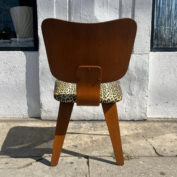 Vintage Leopard Bentwood Chair Chairs CANDID HOME   