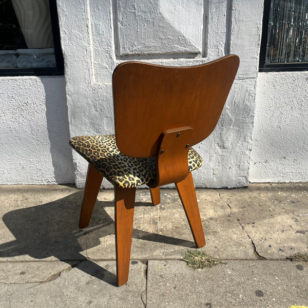 Vintage Leopard Bentwood Chair Chairs CANDID HOME   