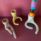 Companion Candlesticks by Lulupots candleholder Lulupots