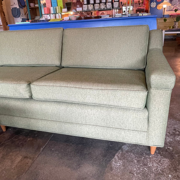 Mid-century Matching Tweed Sofa + Loveseat Sofa CANDID HOME
