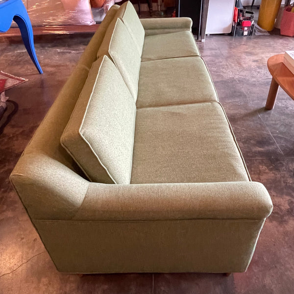 Mid-century Matching Tweed Sofa + Loveseat Sofa CANDID HOME