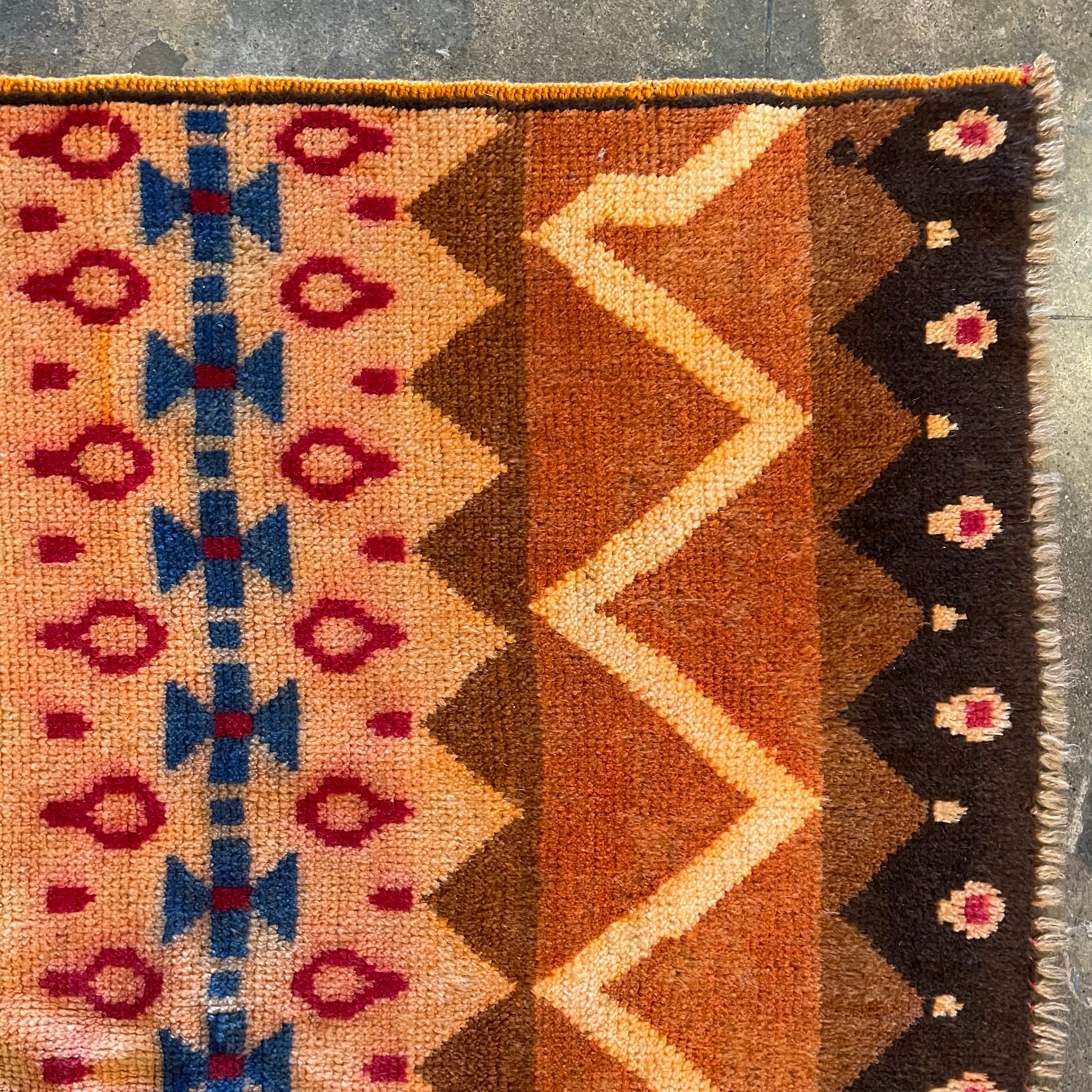 3'10" x 6'4" Vintage Turkish Rug Rugs CANDID HOME