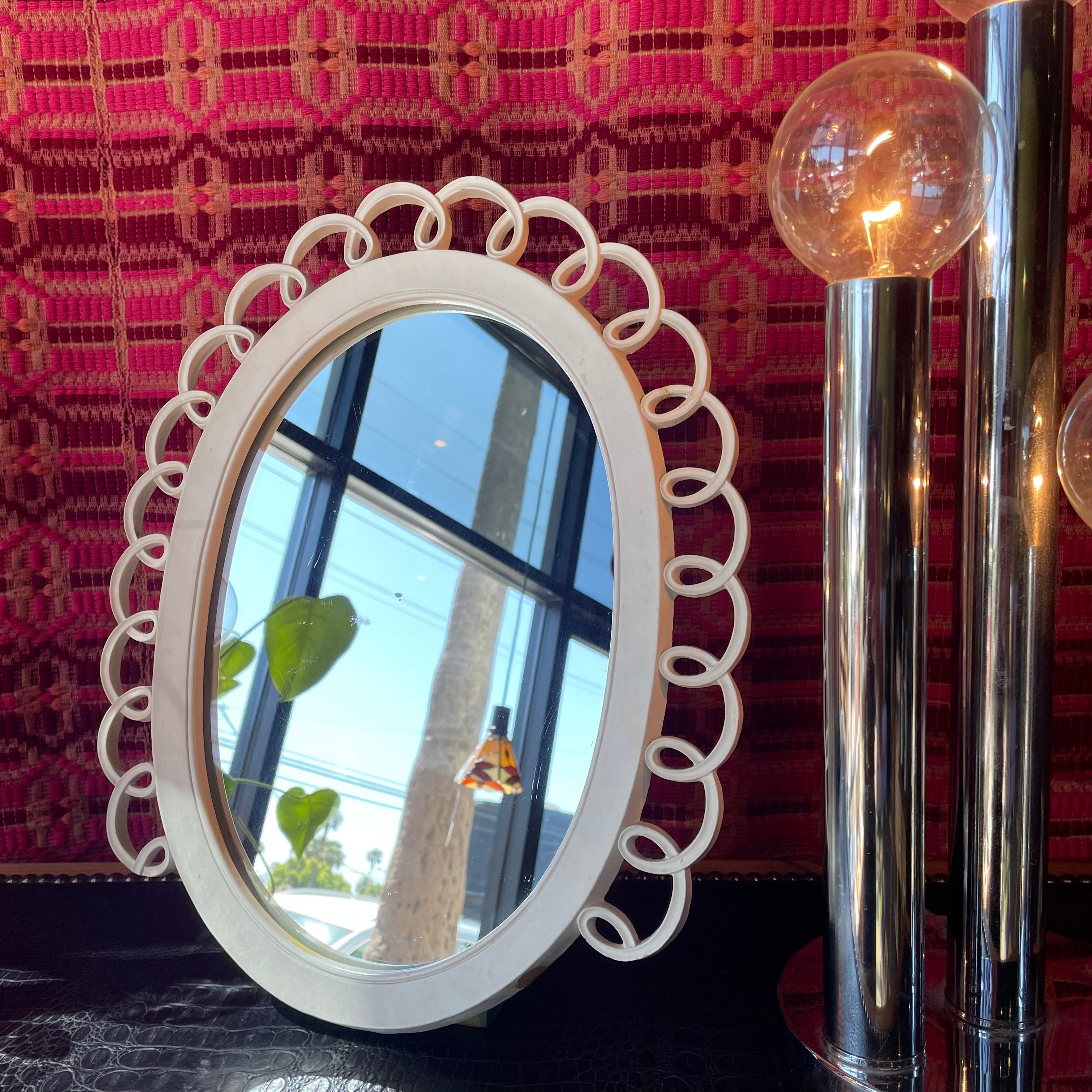 1940's Antique Wooden Tabletop Mirror mirror CANDID HOME