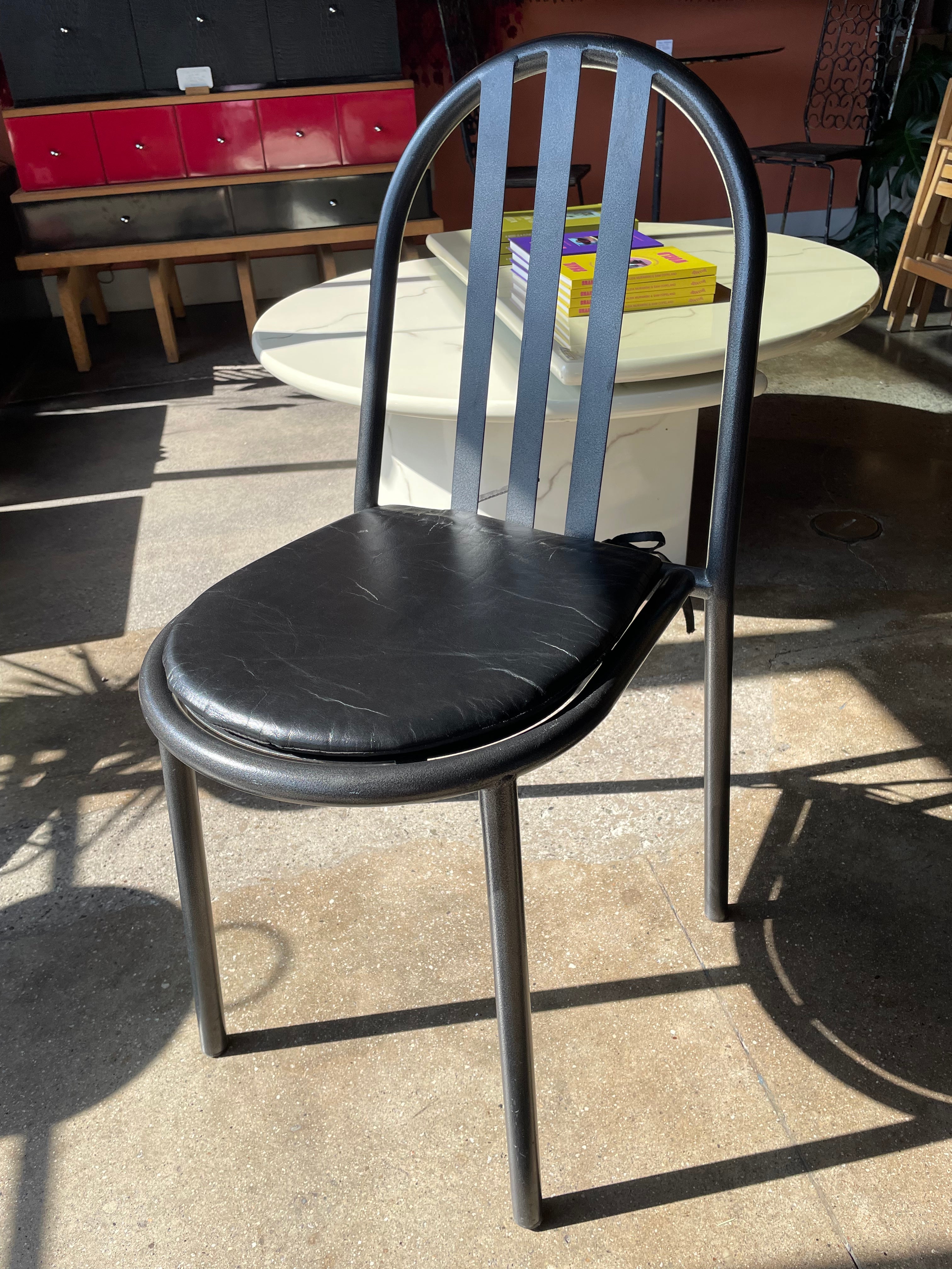 80's Stackable Metal Chairs by Robert Mallet Stevens - Price for Each Chairs CANDID HOME