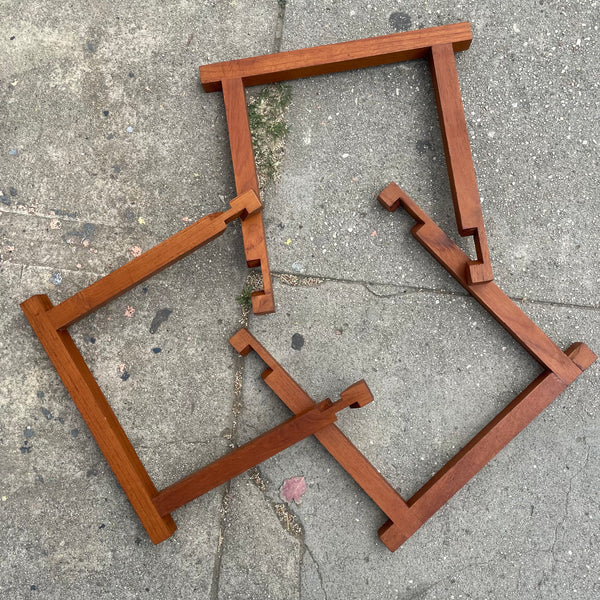 Mid-Century Danish Teak Side or Coffee Table after Jens Quistgaard coffee table CANDID HOME