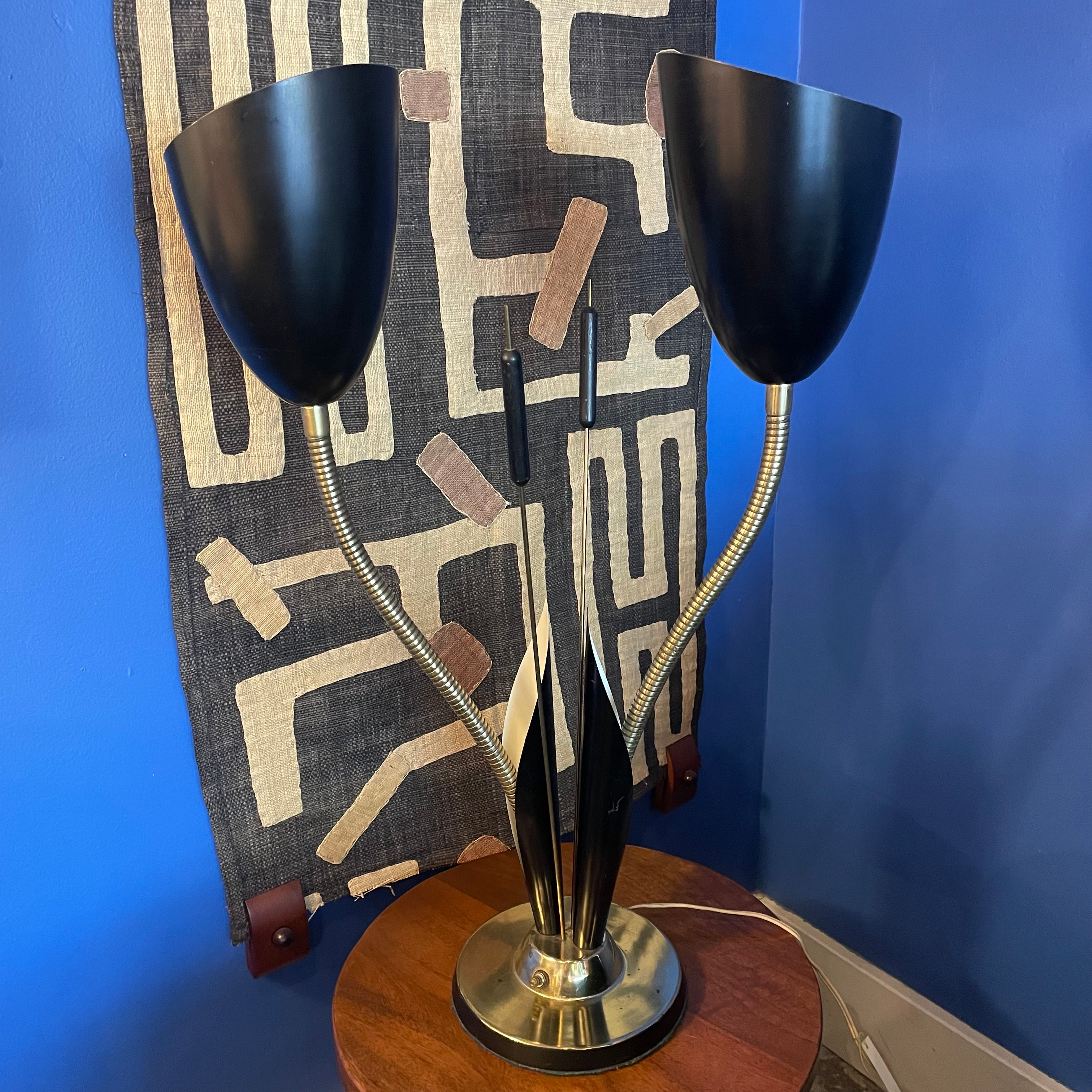 Vintage Gooseneck Calla Lily Lamp lamp CANDID HOME