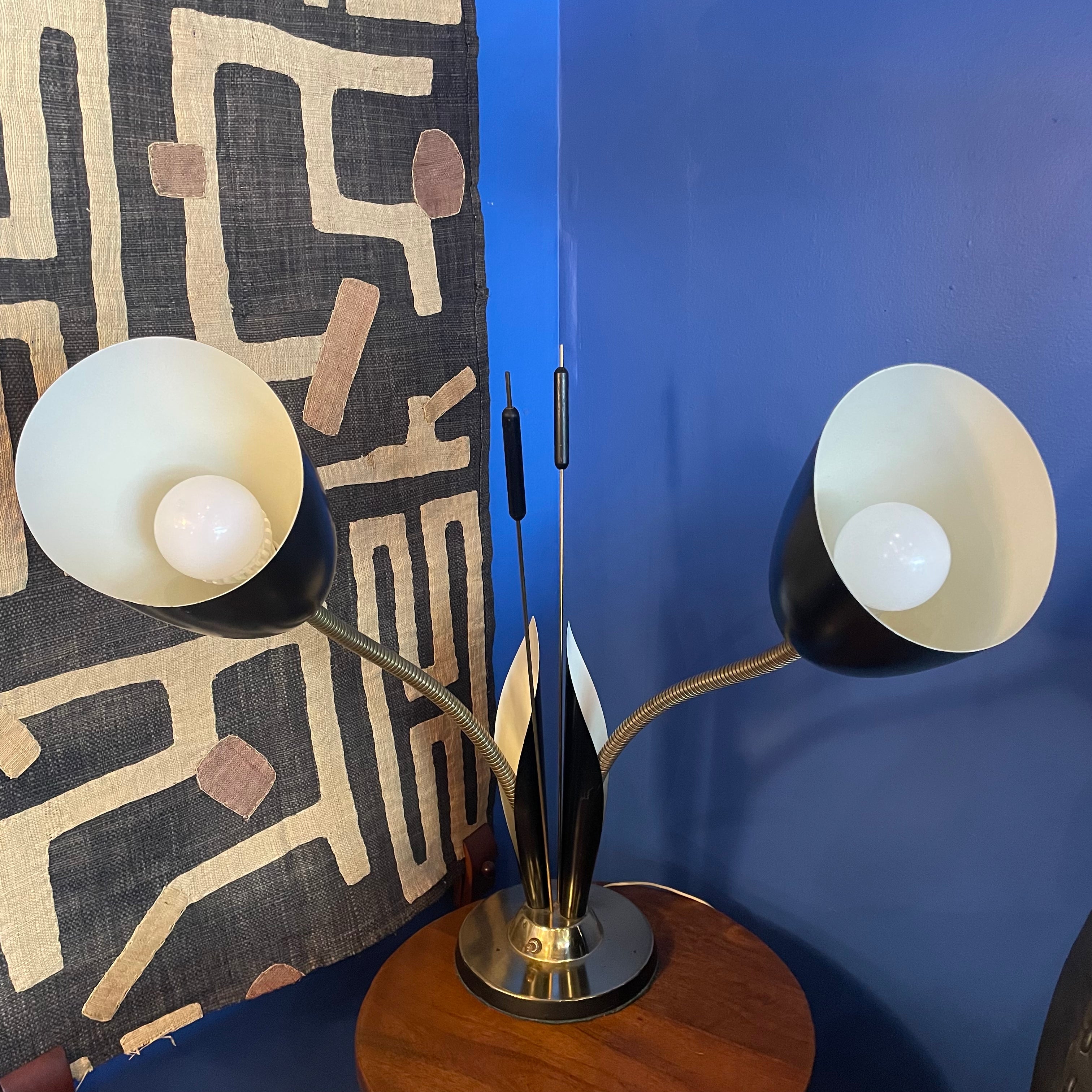 Vintage Gooseneck Calla Lily Lamp lamp CANDID HOME