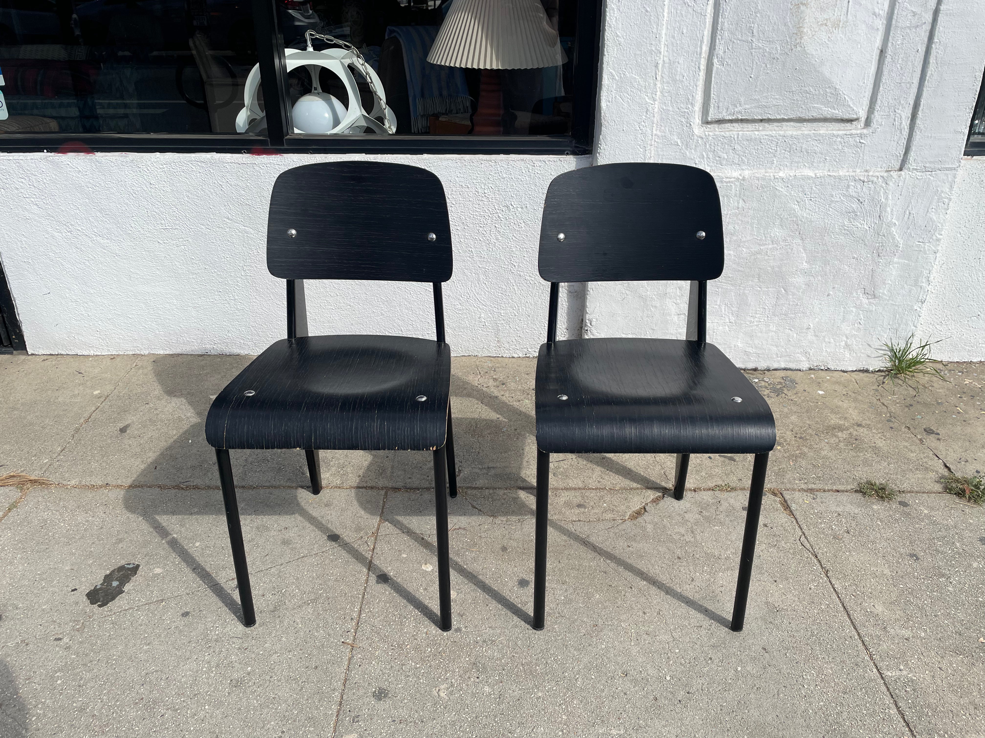 Mid-centruy Vitra Standard Chairs by Jean Prouvé - Price Per Chair Chairs CANDID HOME