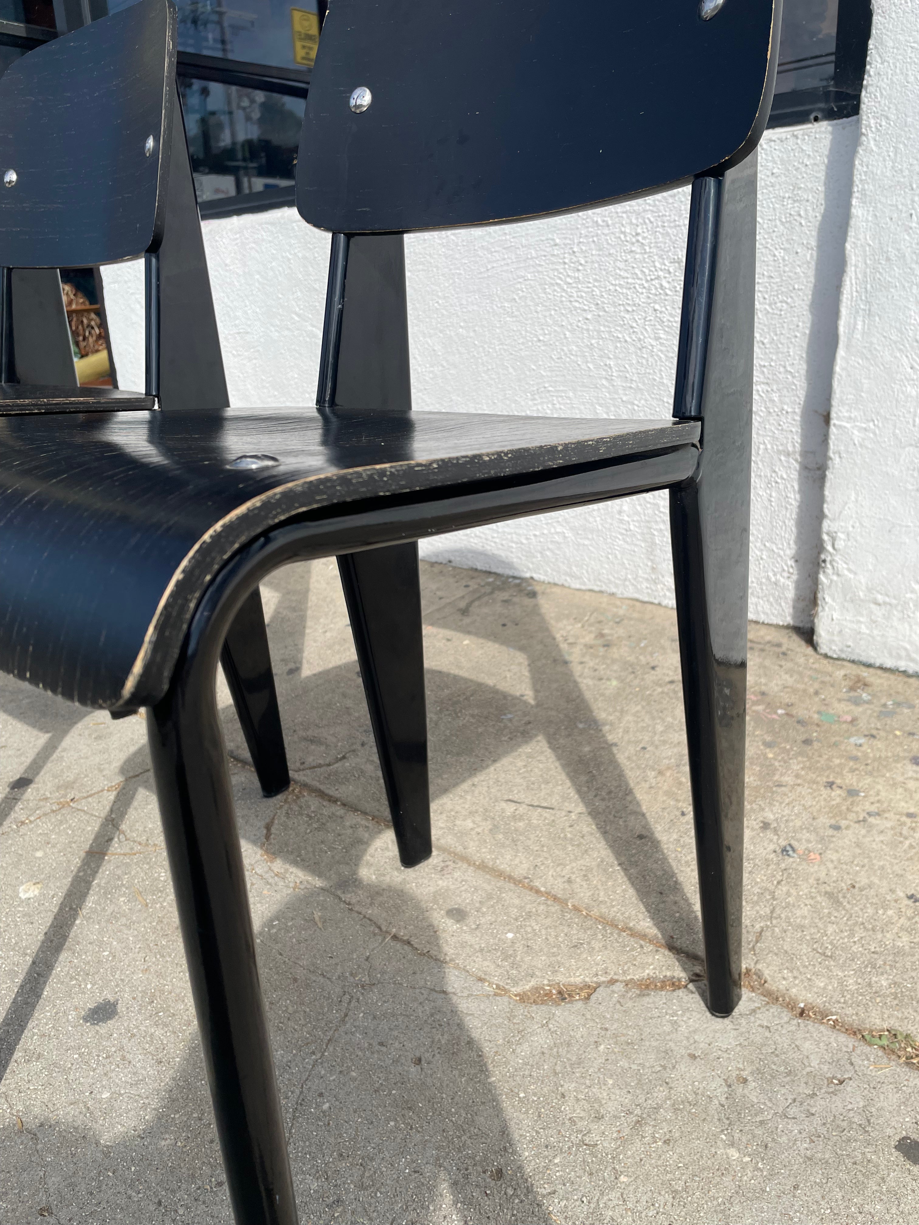 Mid-centruy Vitra Standard Chairs by Jean Prouvé - Price Per Chair Chairs CANDID HOME