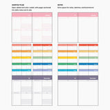 Spectrum Planner Notebook by Poketo Calendars, Organizers & Planners POKETO