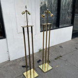 Vintage Art Deco Brass Floor Lamps lamp CANDID HOME