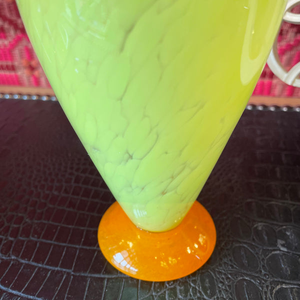 Vintage Glass Vase by Ibex Studios Vase CANDID HOME