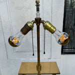 Vintage Art Deco Brass Floor Lamps lamp CANDID HOME