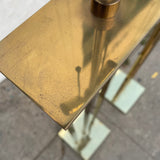 Vintage Art Deco Brass Floor Lamps lamp CANDID HOME