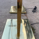 Vintage Art Deco Brass Floor Lamps lamp CANDID HOME