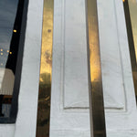 Vintage Art Deco Brass Floor Lamps lamp CANDID HOME