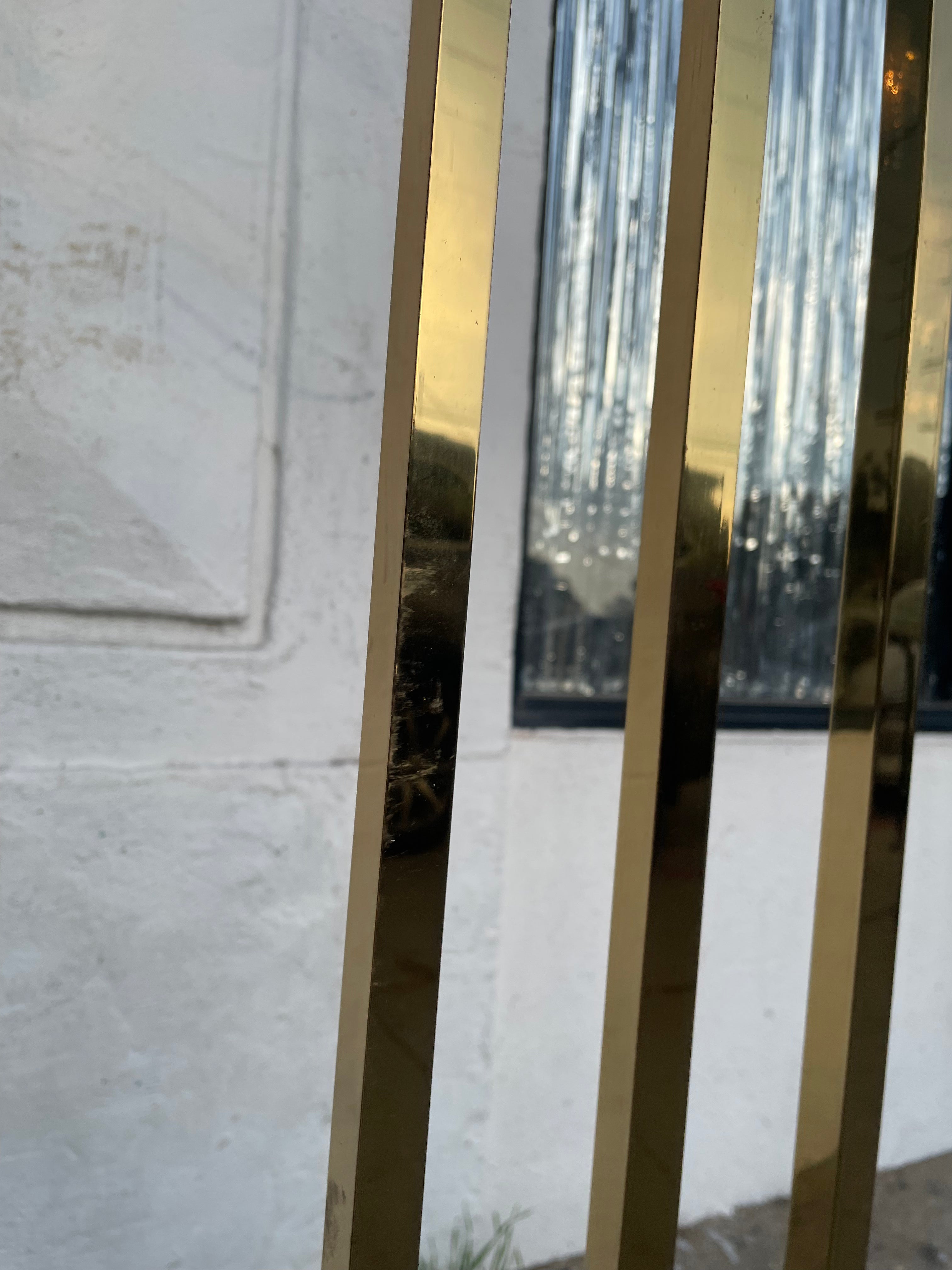 Vintage Art Deco Brass Floor Lamps lamp CANDID HOME