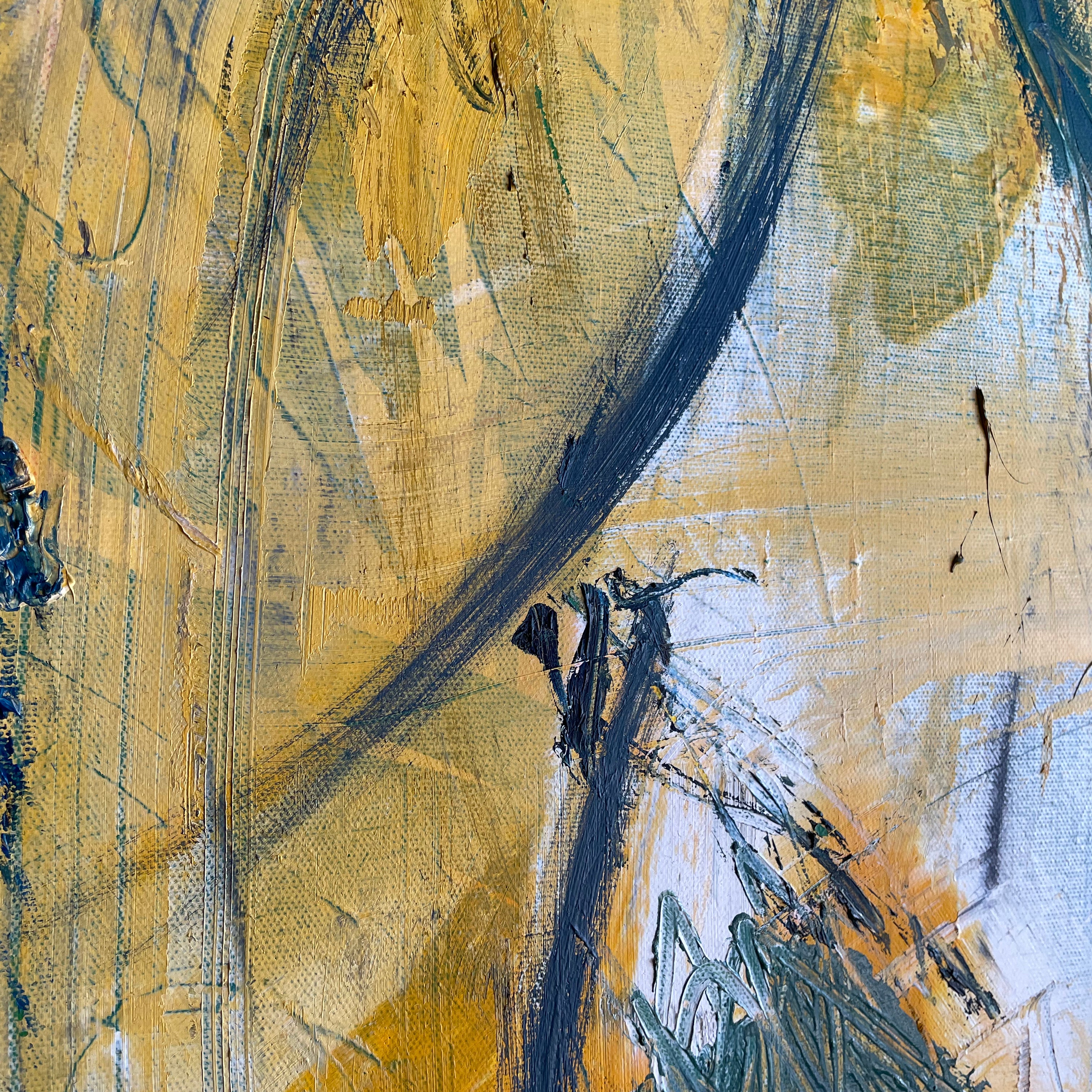 "Flight" - 30" x 40" Oversized Abstract Painting by Dawn Leahy Art dawn leahy