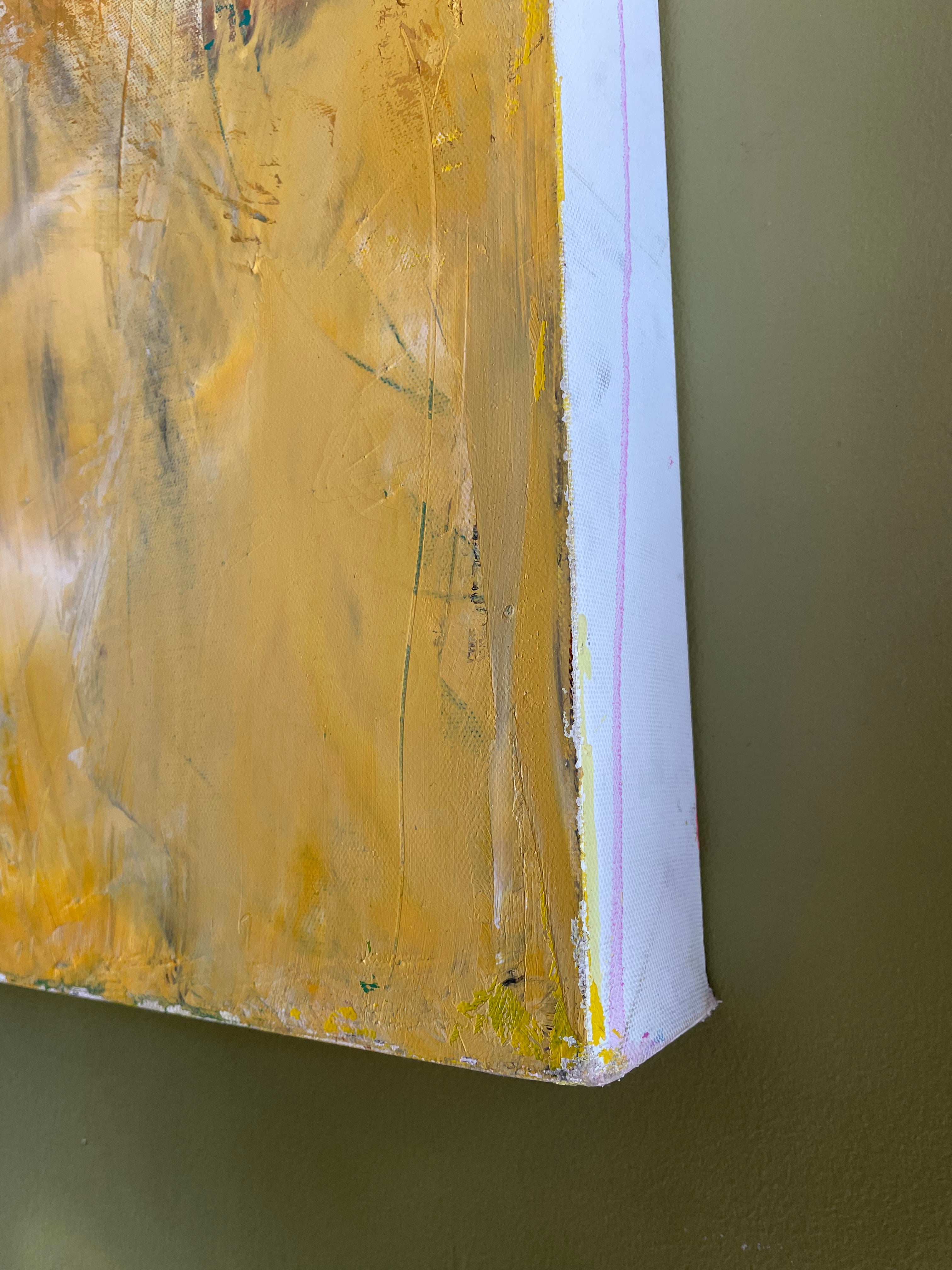 "Flight" - 30" x 40" Oversized Abstract Painting by Dawn Leahy Art dawn leahy