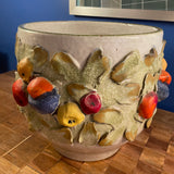 Mid-century Italian Majolica Fruit Planter planter CANDID HOME