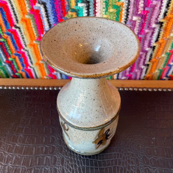 1970's Vintage Japanese Stoneware Vase Vase CANDID HOME
