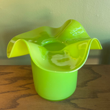Ruffle Bud Vases by Terra Glassworks Vases Terra Glassworks Large Lime Green