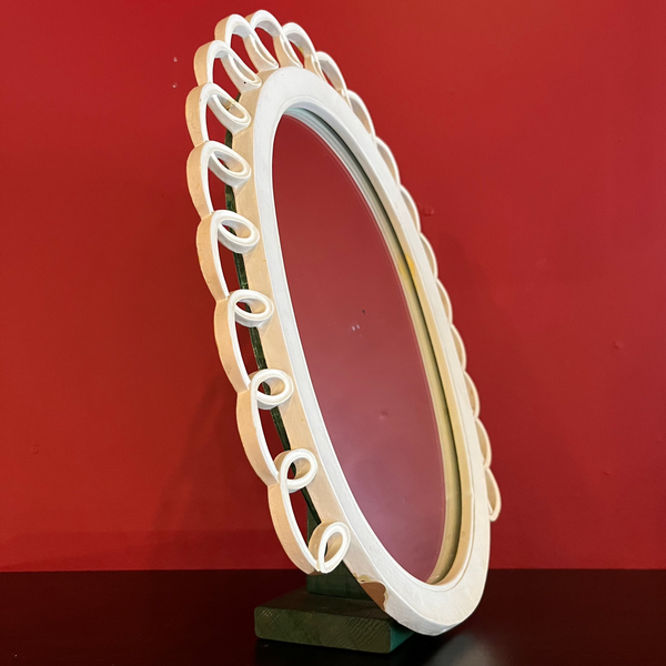 1940's Antique Wooden Tabletop Mirror mirror CANDID HOME