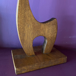 1970's Wooden Giraffe Sculpture styling object CANDID HOME